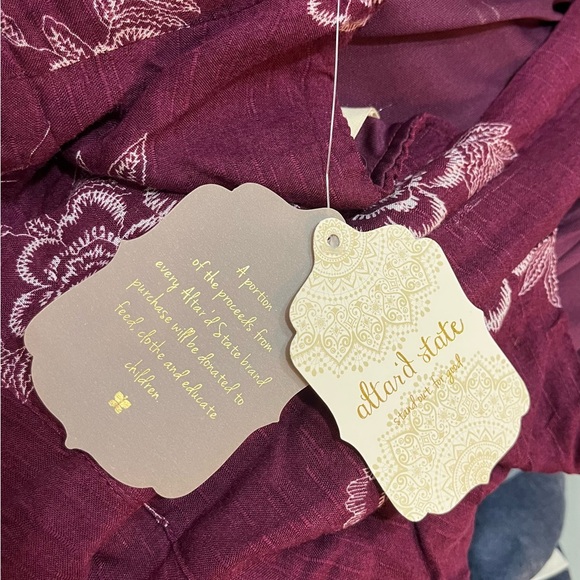 🌺 Altar'd State Floral Backless Dress - Picture 3 of 5